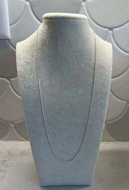 AGI Italy 925 Sterling Silver Rope Chain Necklace 14 Inches